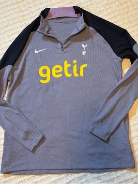 Nike Purple and Grey Dri-FIT/ADV Athletic Top